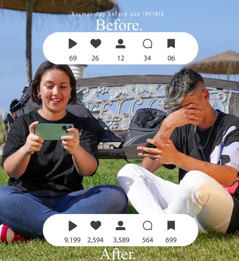 Publicité Infinix 2